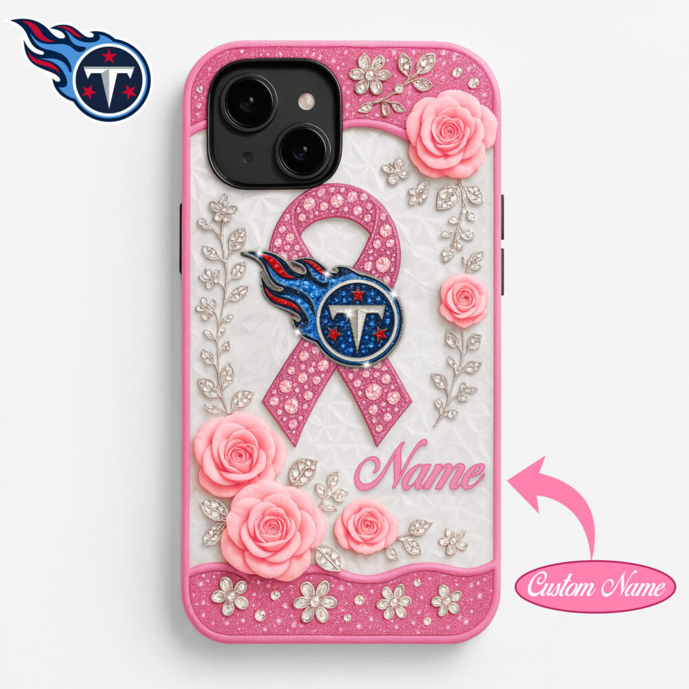 Tennessee Titans | Premium NFL Breast Cancer Phonecase HI