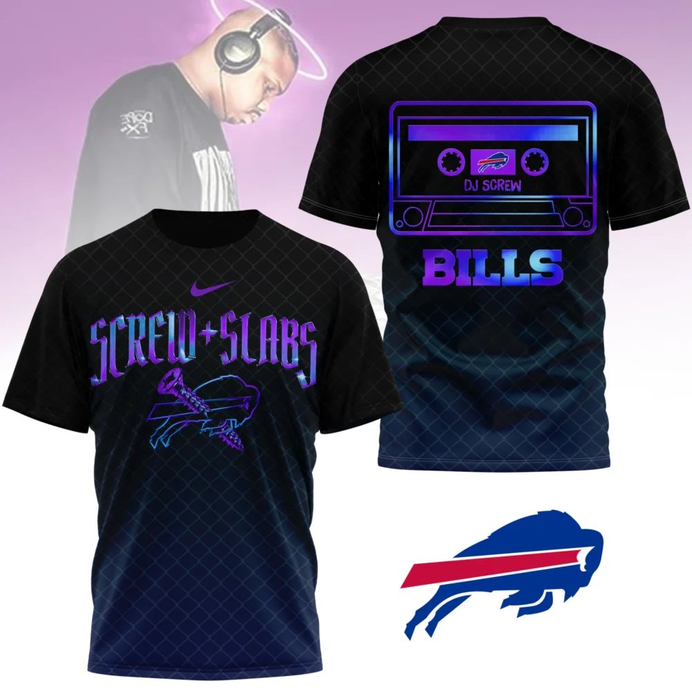Buffalo Bills | Premium NFL x DJ Screw 3D Shirt NY