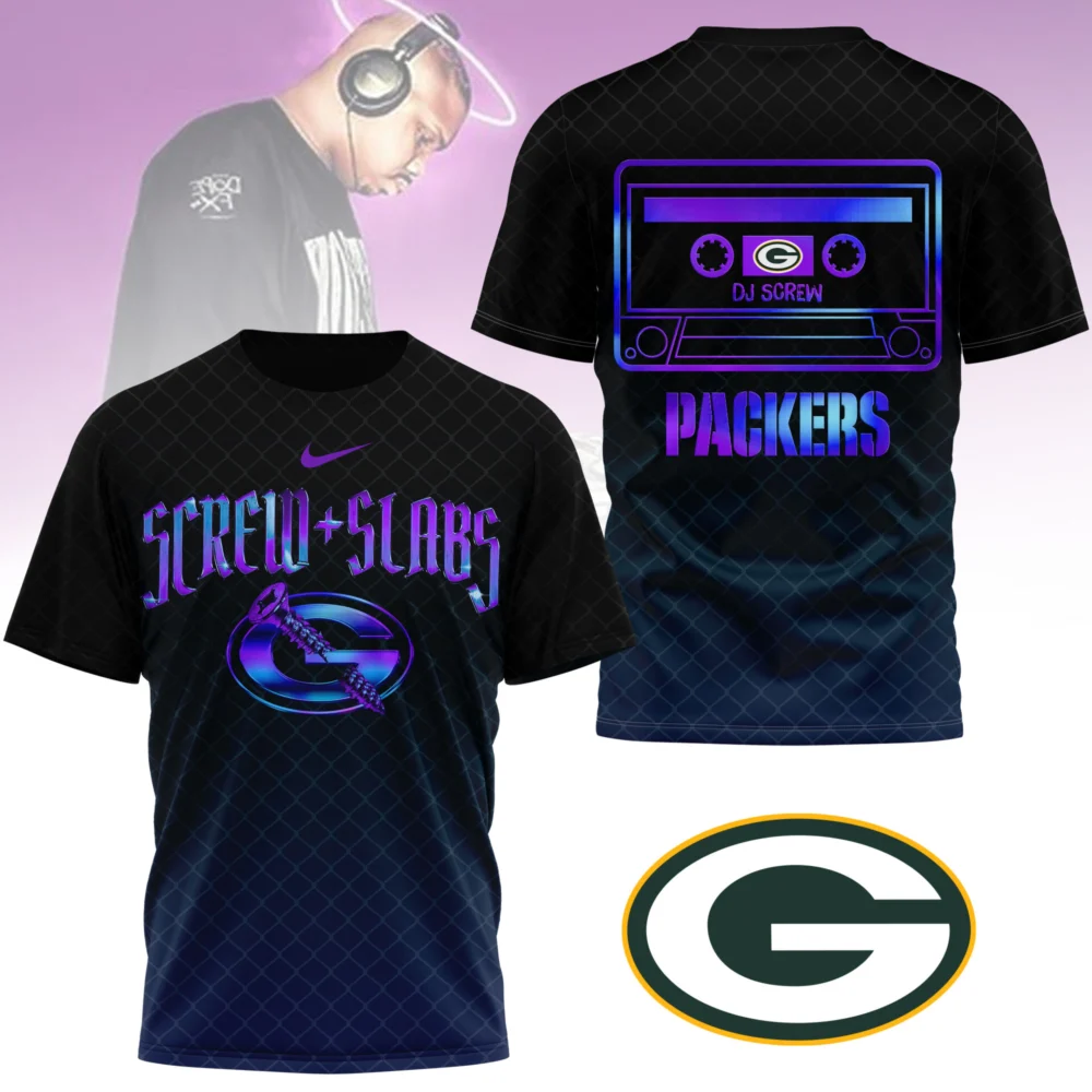 Green Bay Packers | Premium NFL x DJ Screw 3D Shirt NY