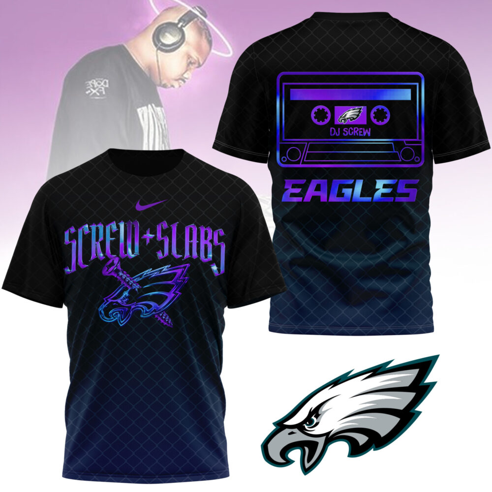 Philadelphia Eagles | Premium NFL x DJ Screw 3D Shirt NY