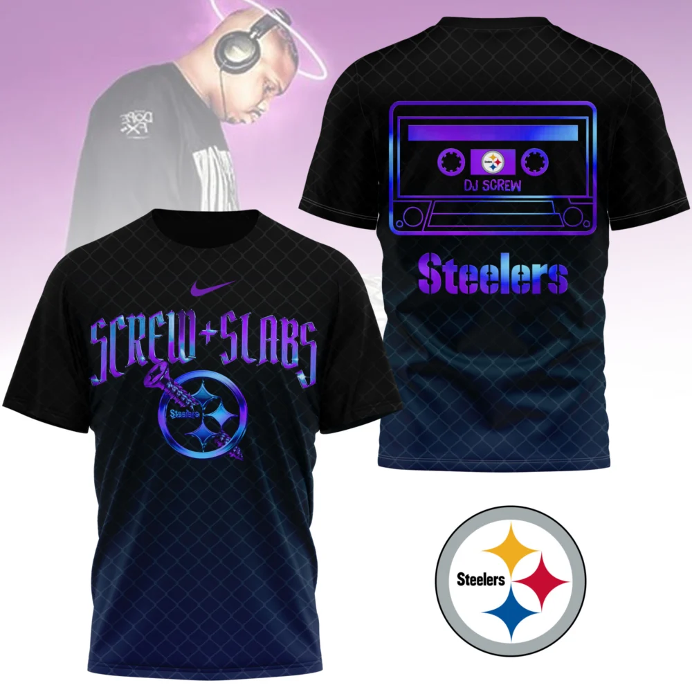 Pittsburgh Steelers | Premium NFL x DJ Screw 3D Shirt NY