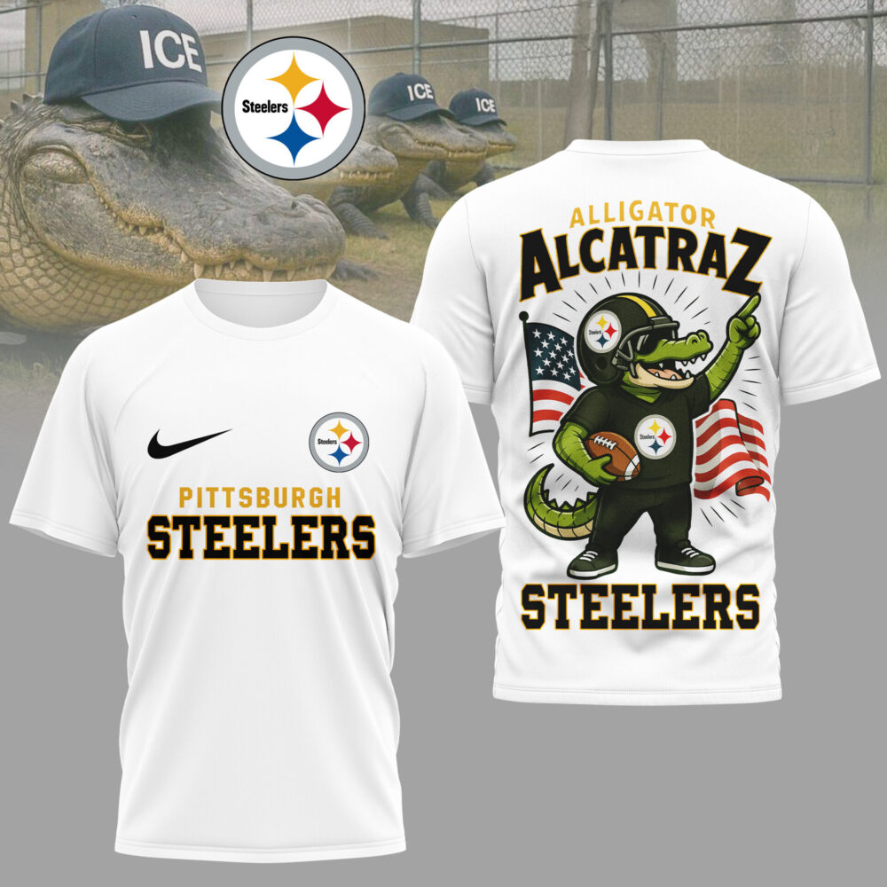 Pittsburgh Steelers | Premium NFL x Alligator Alcatraz 3D Shirt HI
