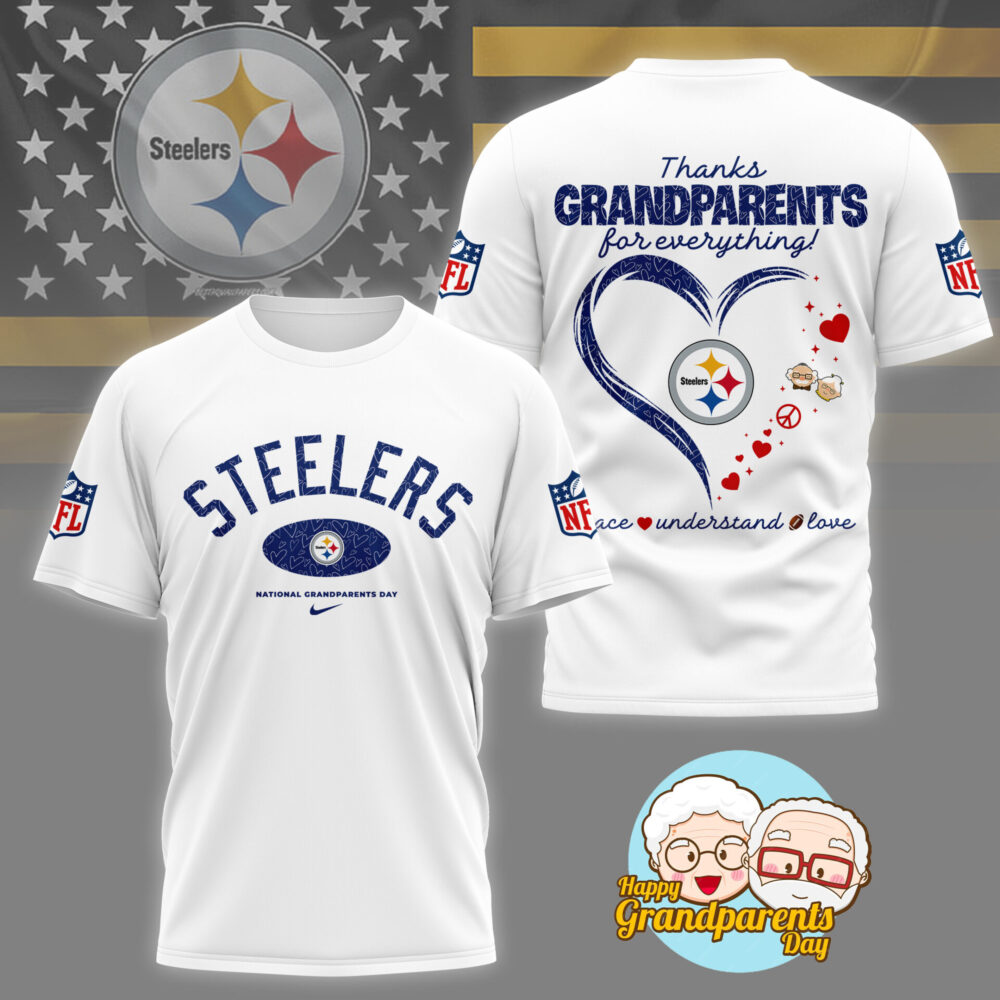Pittsburgh Steelers | Premium National Grandparents Day 3D Shirt NY