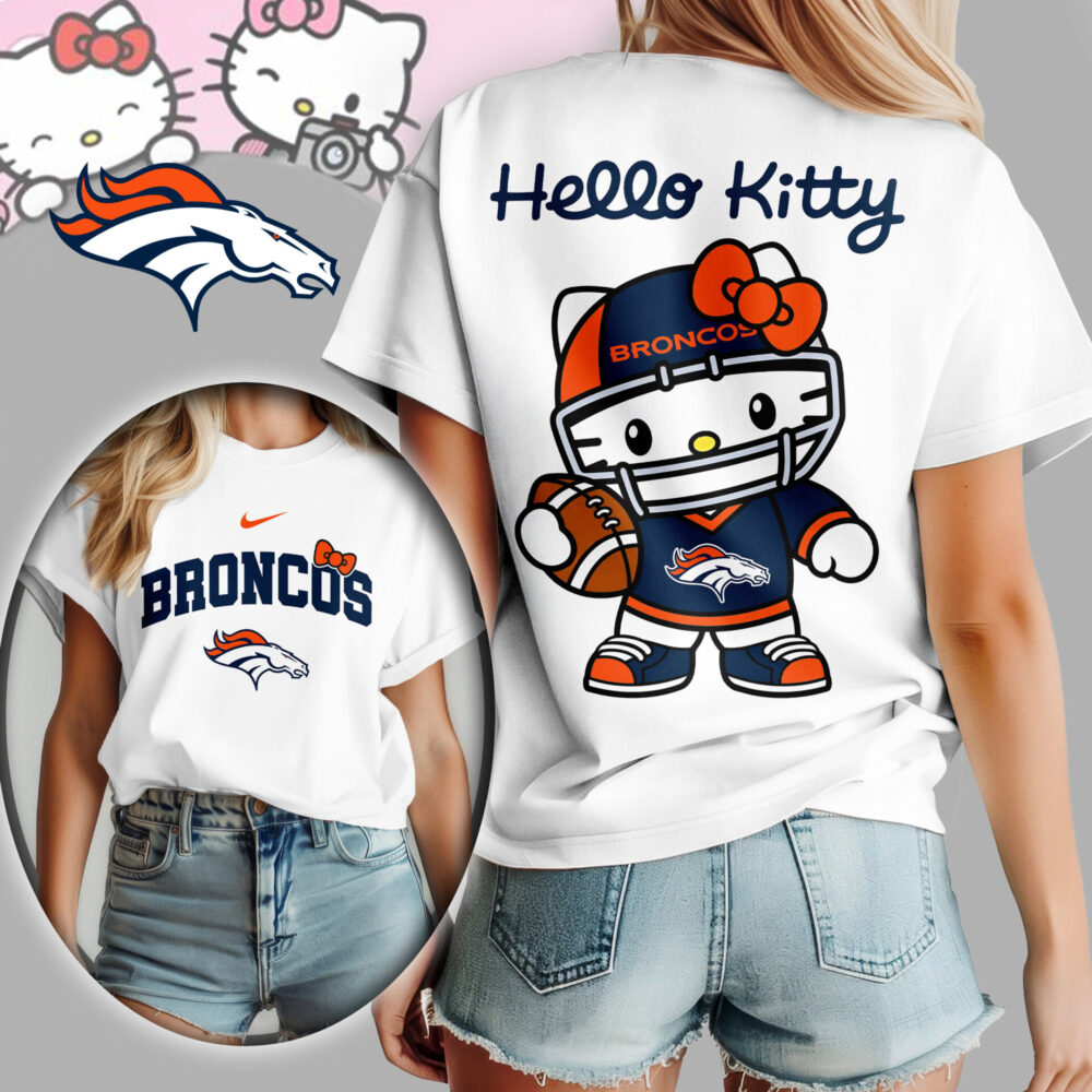 Denver Broncos | Premium NFL Hello Kitty Women Shirt TD