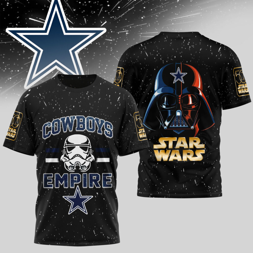Dallas Cowboys | Premium NFL x Star Wars 3D Shirt TD