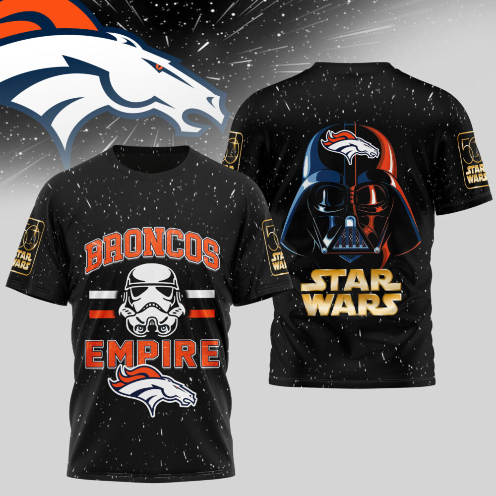 Denver Broncos | Premium NFL x Star Wars 3D Shirt TD