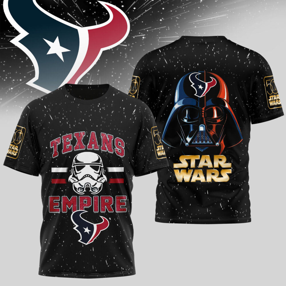 Houston Texans | Premium NFL x Star Wars 3D Shirt TD