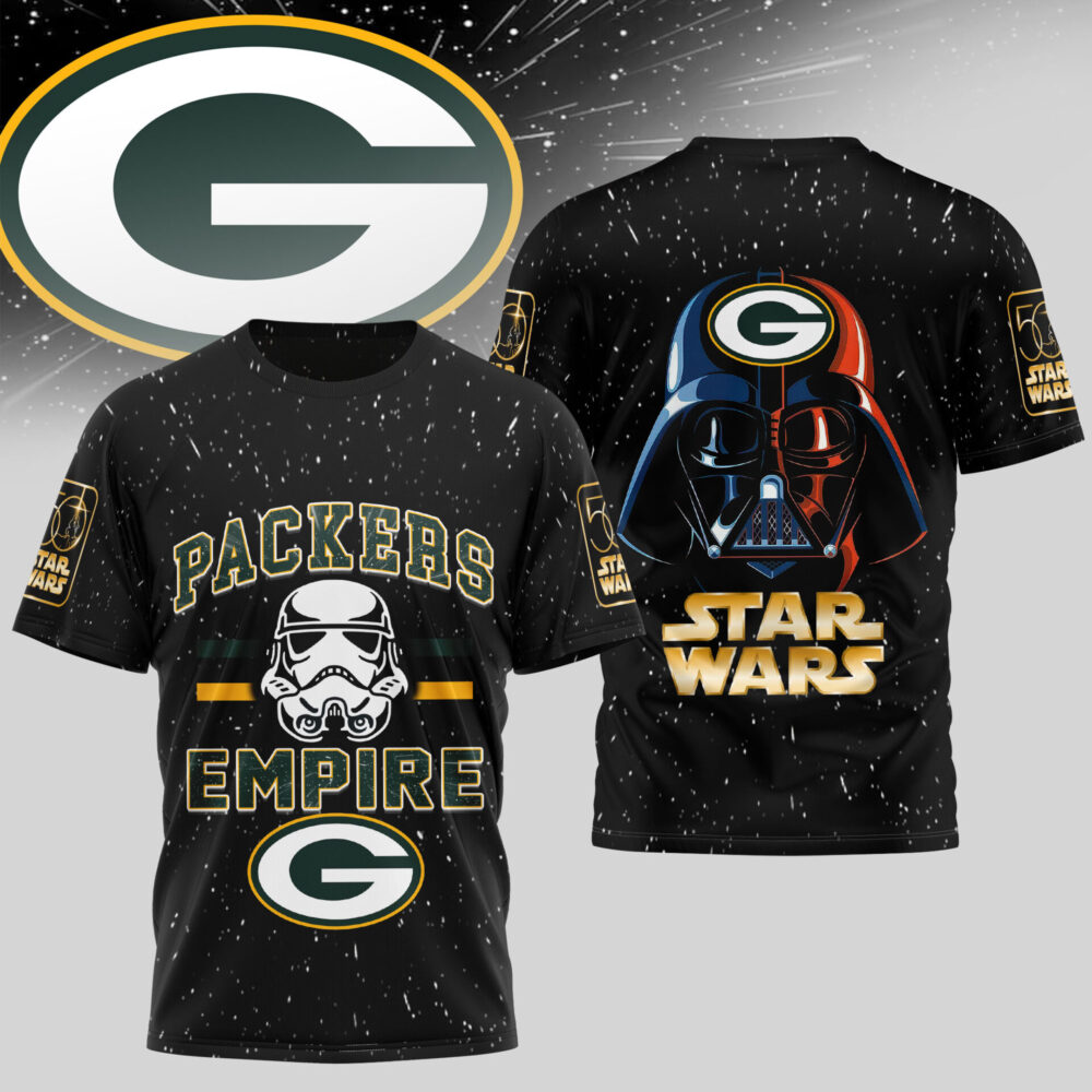 Green Bay Packers | Premium NFL x Star Wars 3D Shirt TD