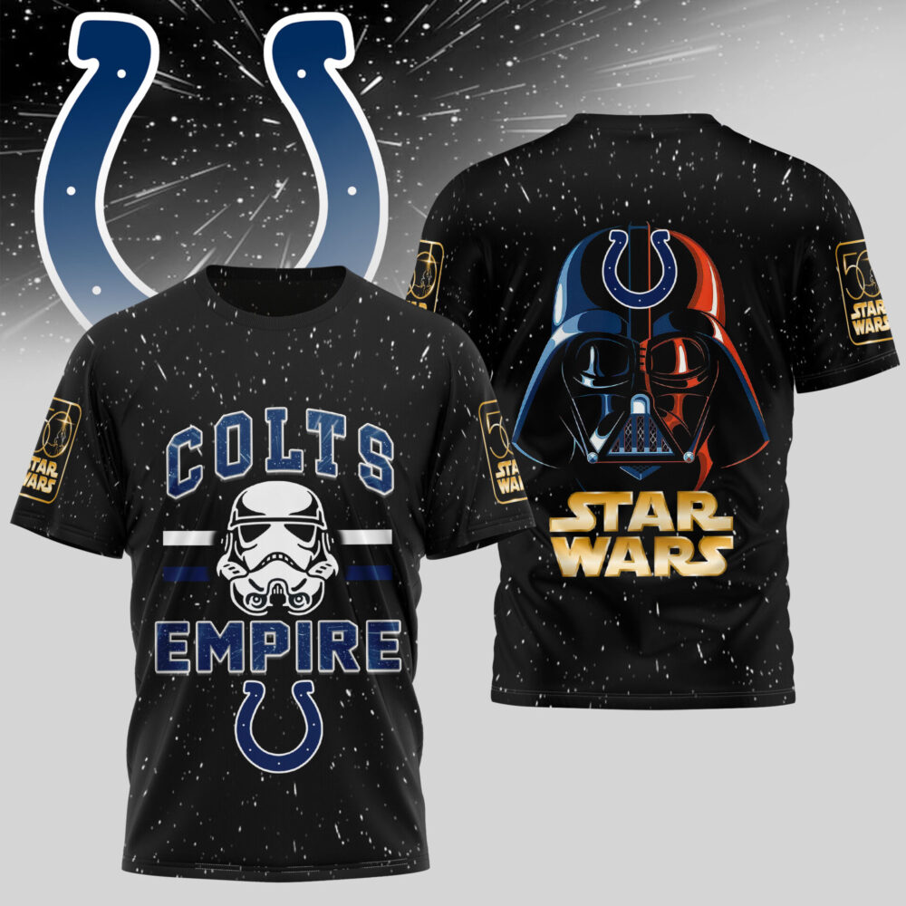 Indianapolis Colts | Premium NFL x Star Wars 3D Shirt TD