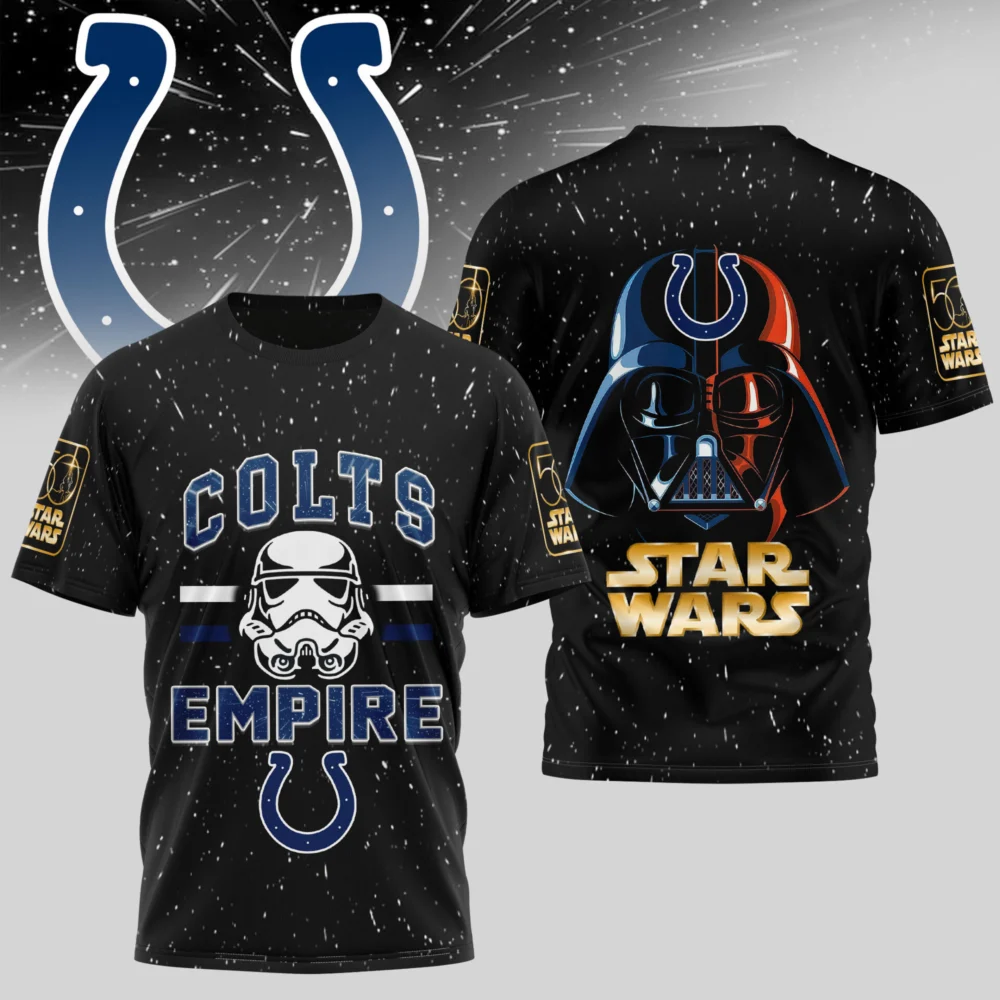 Indianapolis Colts | Premium NFL x Star Wars 3D Shirt TD