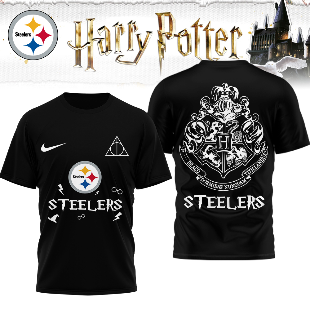 Pittsburgh Steelers | Premium NFL x Harry Potter 3D Shirt HI