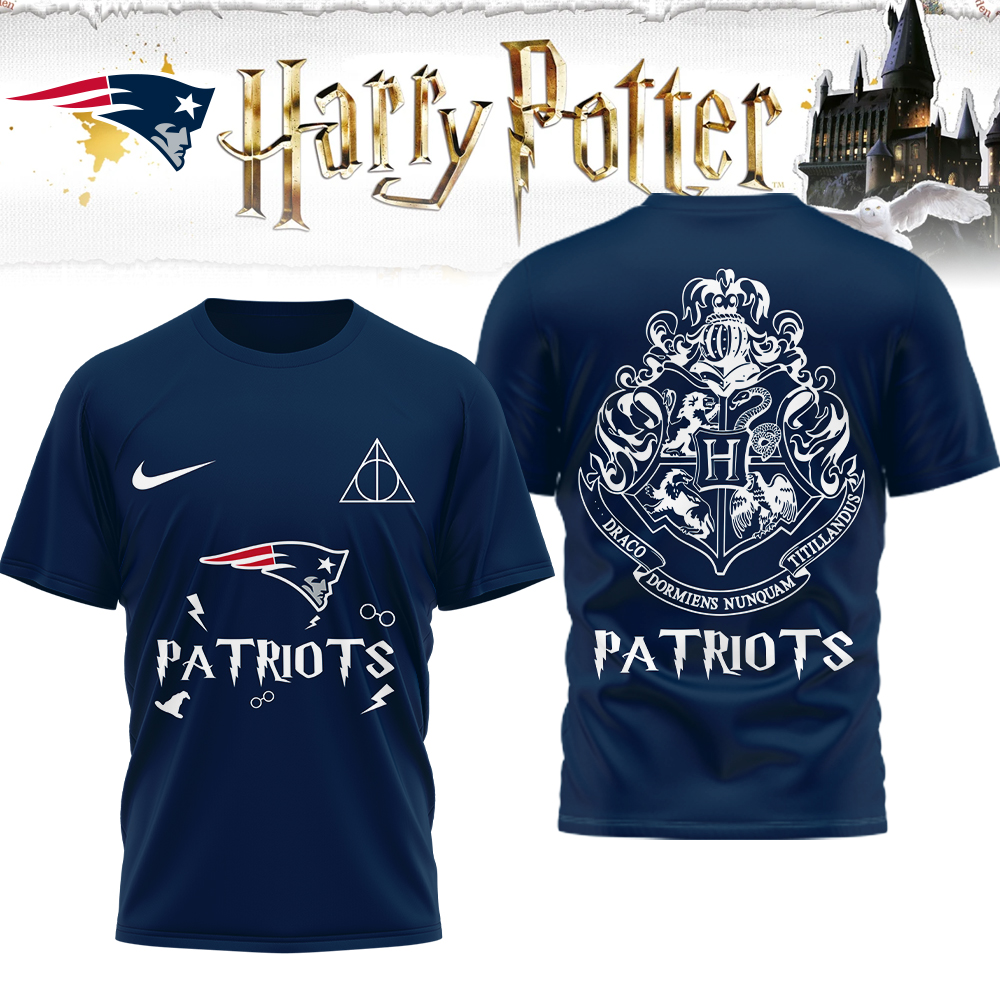 New England Patriots | Premium NFL x Harry Potter 3D Shirt HI