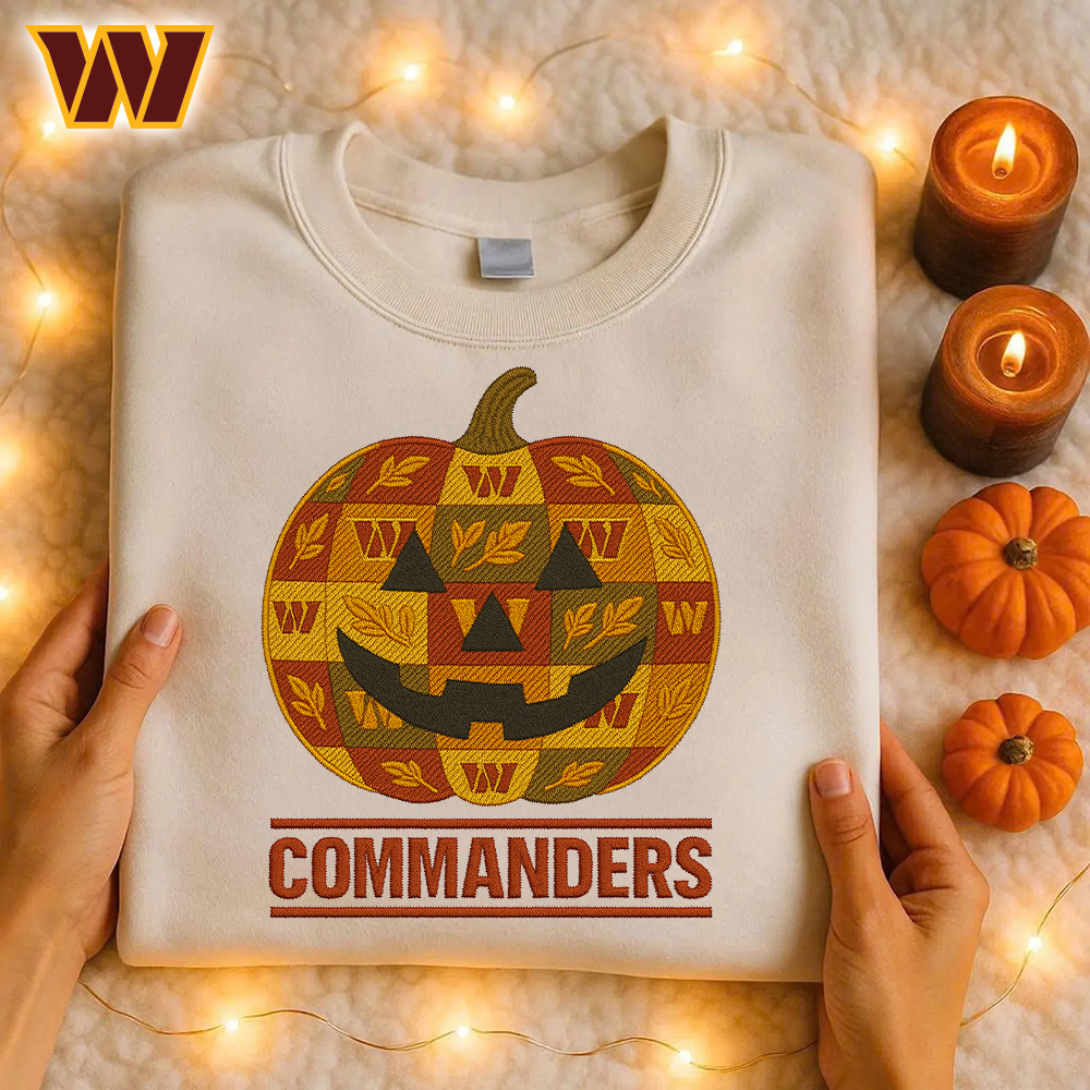 Washington Commanders | Premium NFL Pumpkin Shirt
