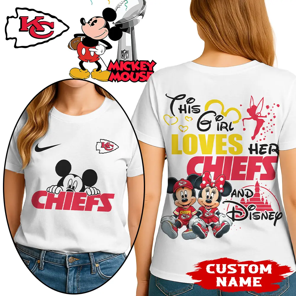 Kansas City Chiefs | Premium NFL Mickey Shirt HI