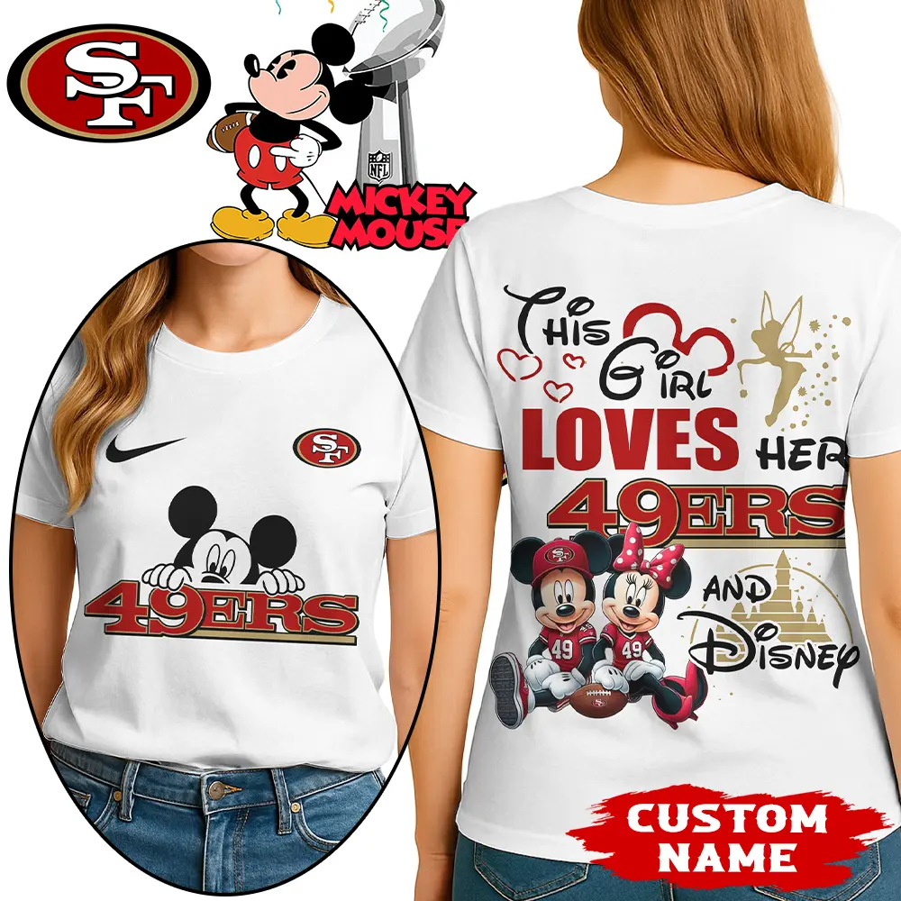 San Francisco 49ers | Premium NFL Mickey Shirt HI