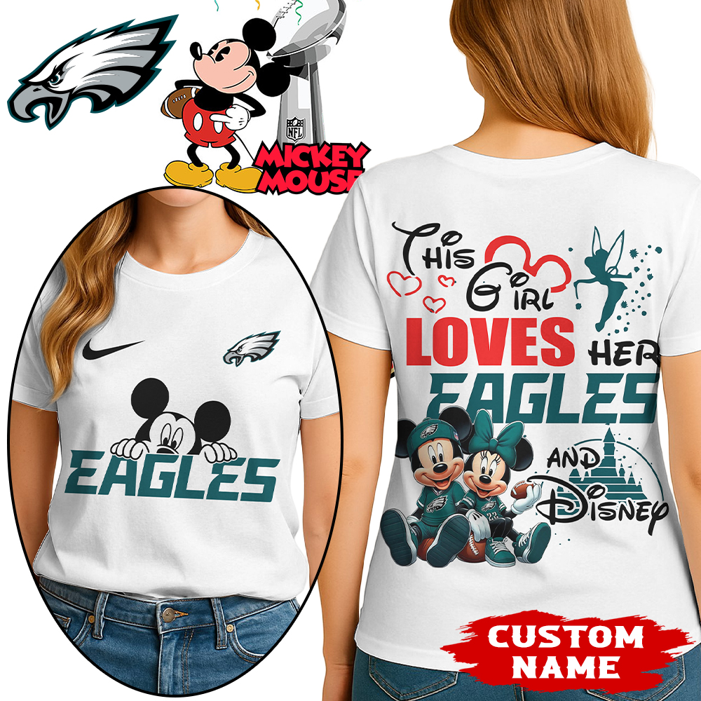 Philadelphia Eagles | Premium NFL Mickey Shirt HI