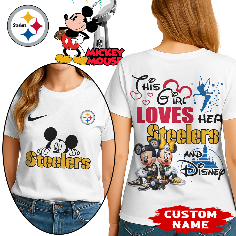 Pittsburgh Steelers | Premium NFL Mickey Shirt HI