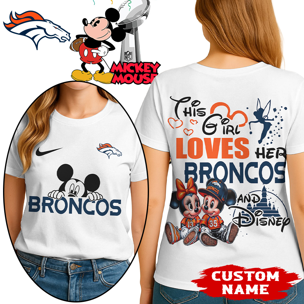 Denver Broncos | Premium NFL Mickey Shirt HI