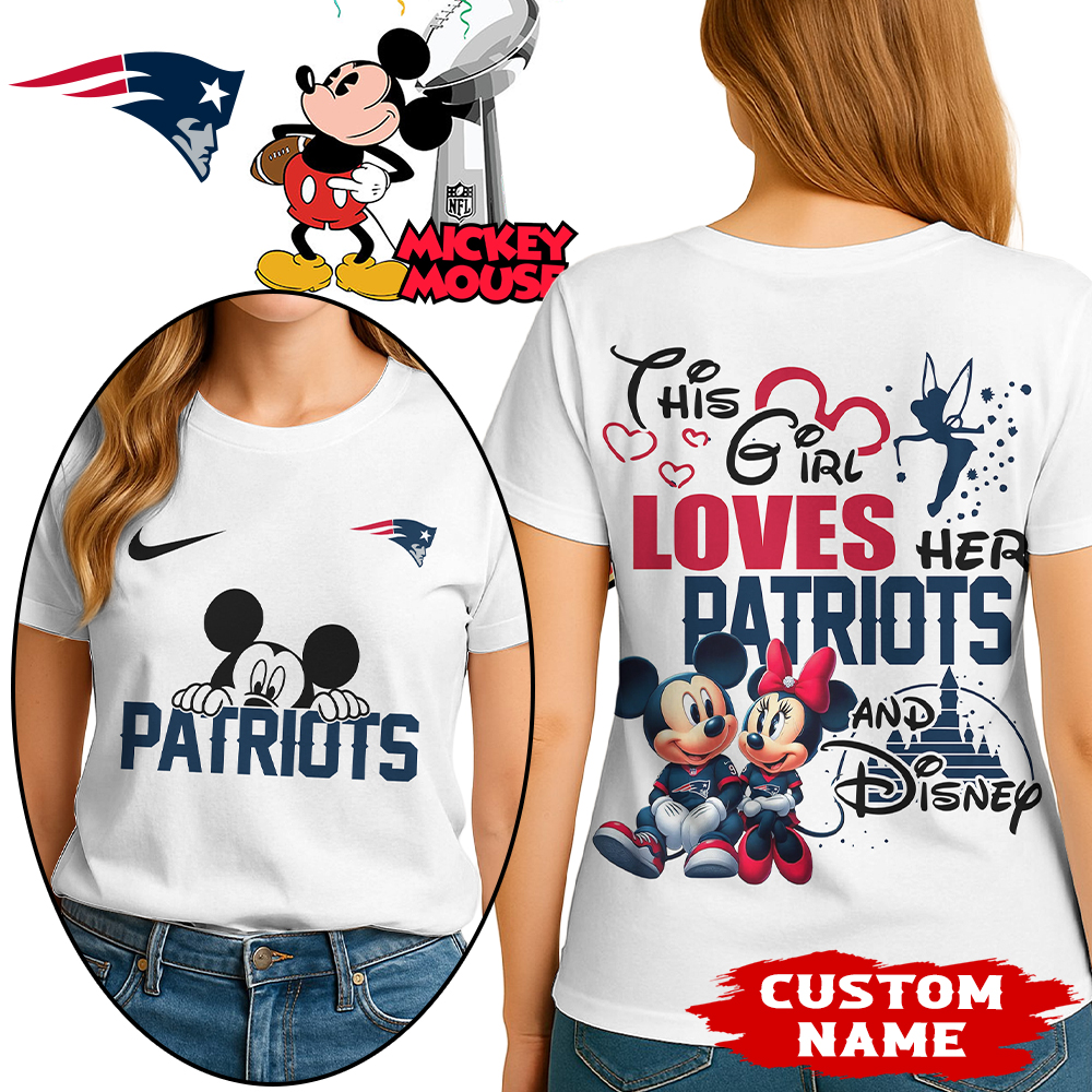 New England Patriots | Premium NFL Mickey Shirt HI