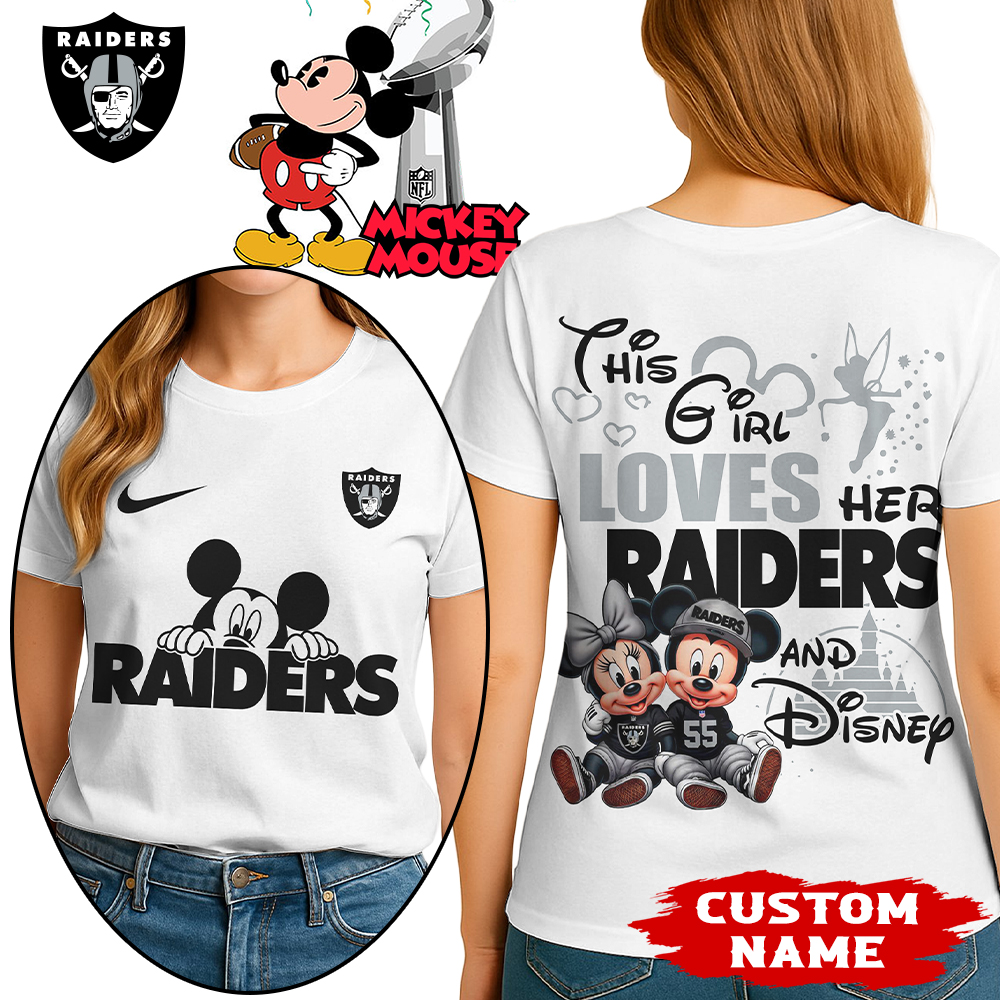 Las Vegas Raiders | Premium NFL Mickey Shirt HI
