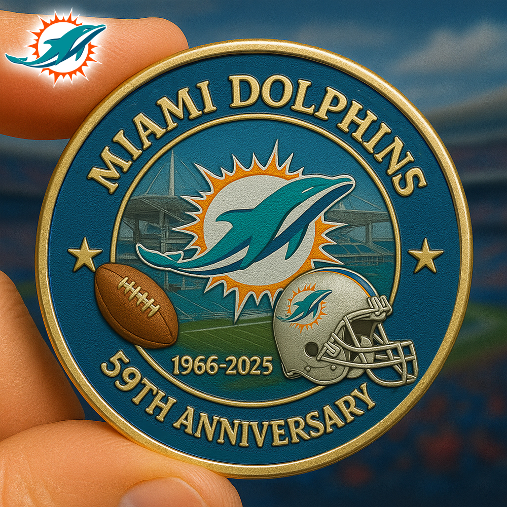 Miami Dolphins | Premium NFL Commemorative Coin HI