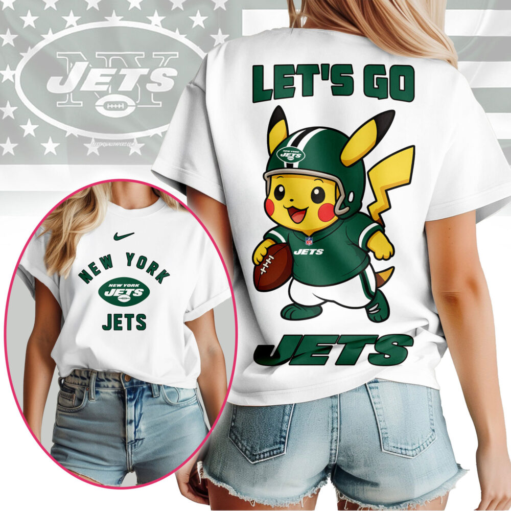 New York Jets | Premium NFL Pokemon Fan 3D Shirt NY