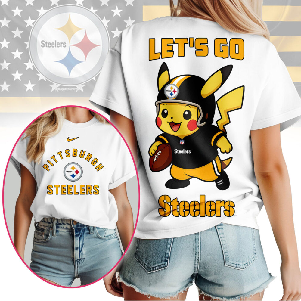Pittsburgh Steelers | Premium NFL Pokemon Fan 3D Shirt NY