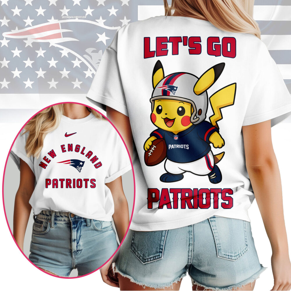 New England Patriots | Premium NFL Pokemon Fan 3D Shirt NY