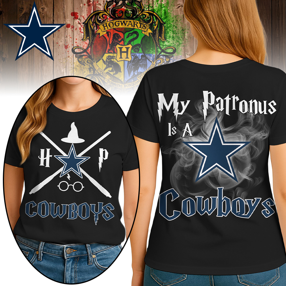 Dallas Cowboys | Premium NFL and Harry Potter Fan Shirt HI