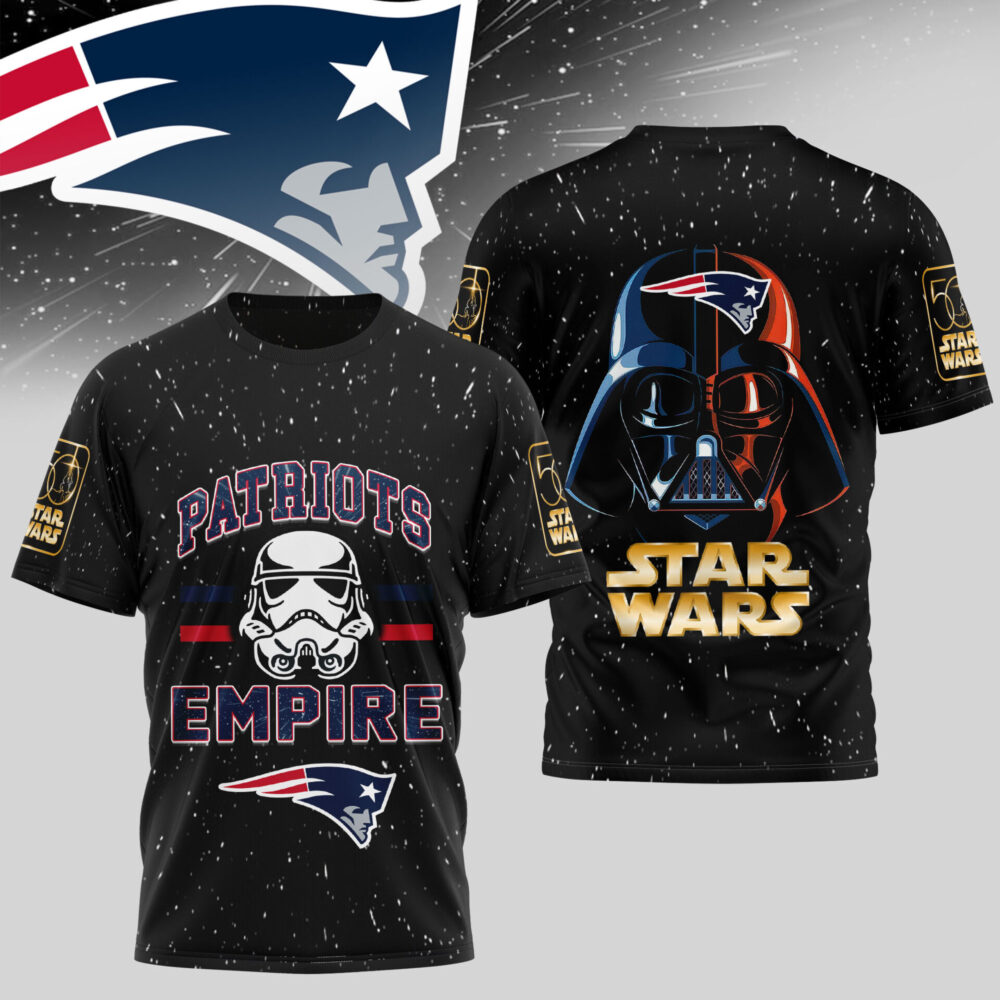 New England Patriots | Premium NFL x Star Wars 3D Shirt TD