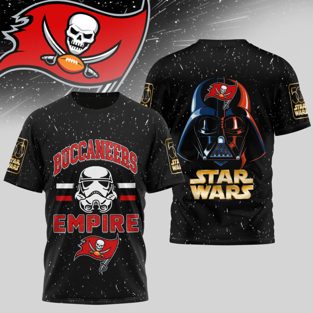 Tampa Bay Buccaneers | Premium NFL x Star Wars 3D Shirt TD