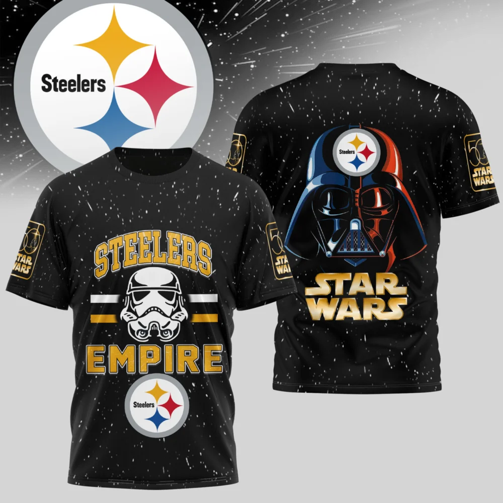 Pittsburgh Steelers | Premium NFL x Star Wars 3D Shirt TD