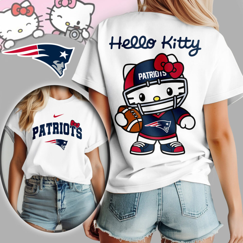 New England Patriots | Premium NFL Hello Kitty Women Shirt TD