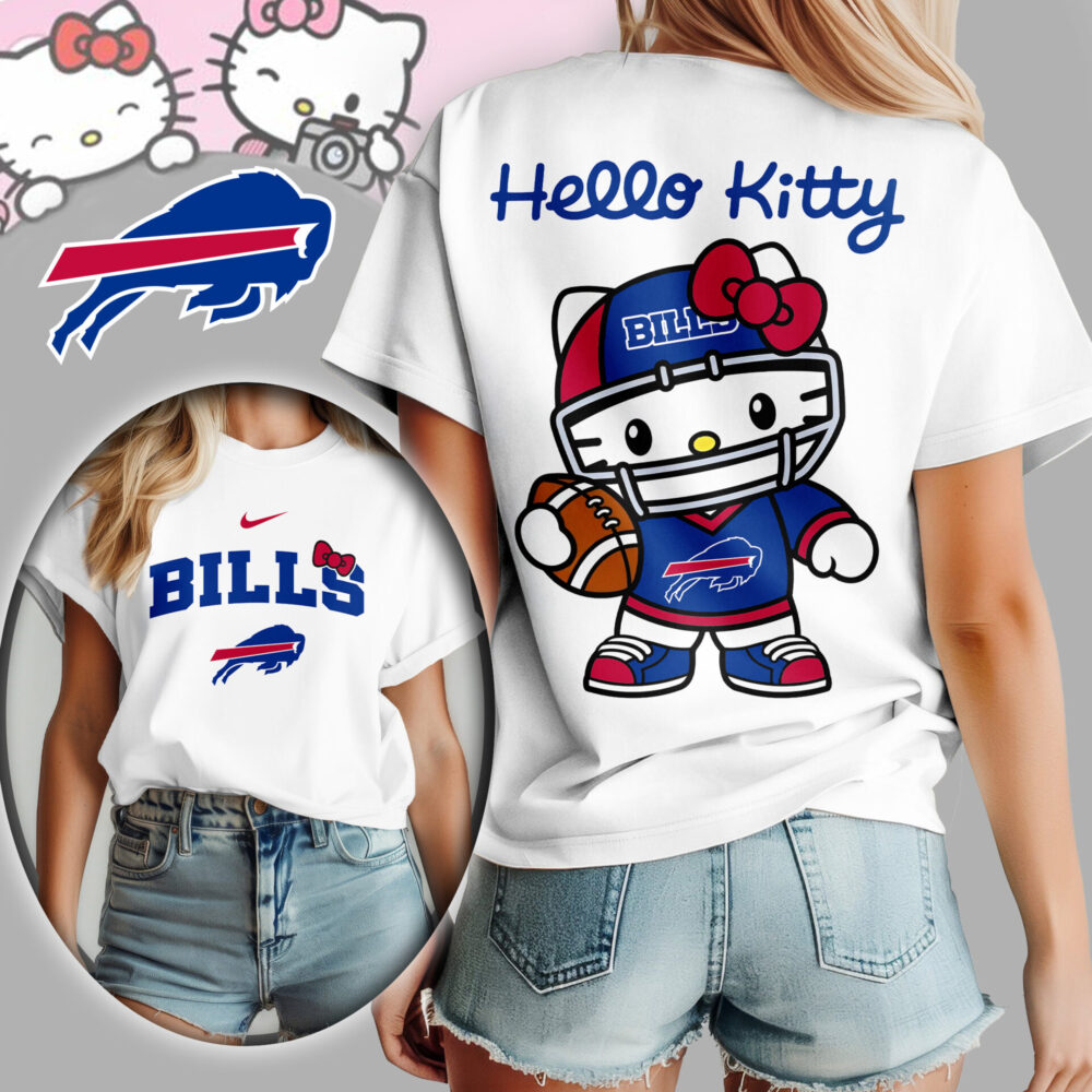 Buffalo Bills | Premium NFL Hello Kitty Women Shirt TD