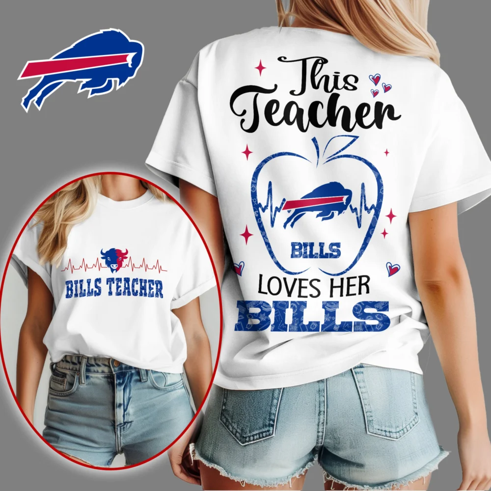 Buffalo Bills | Premium Teacher Appreciation Month Women Shirt NY