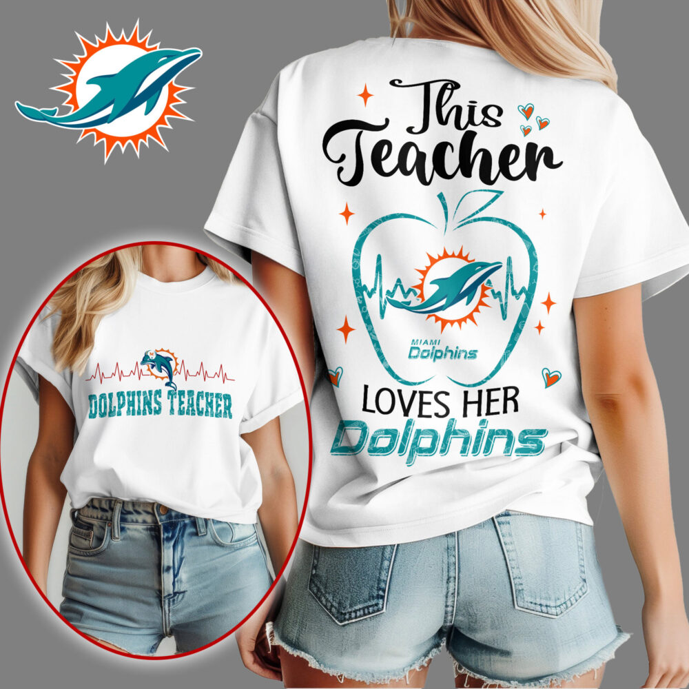 Miami Dolphins | Premium Teacher Appreciation Month Women Shirt NY