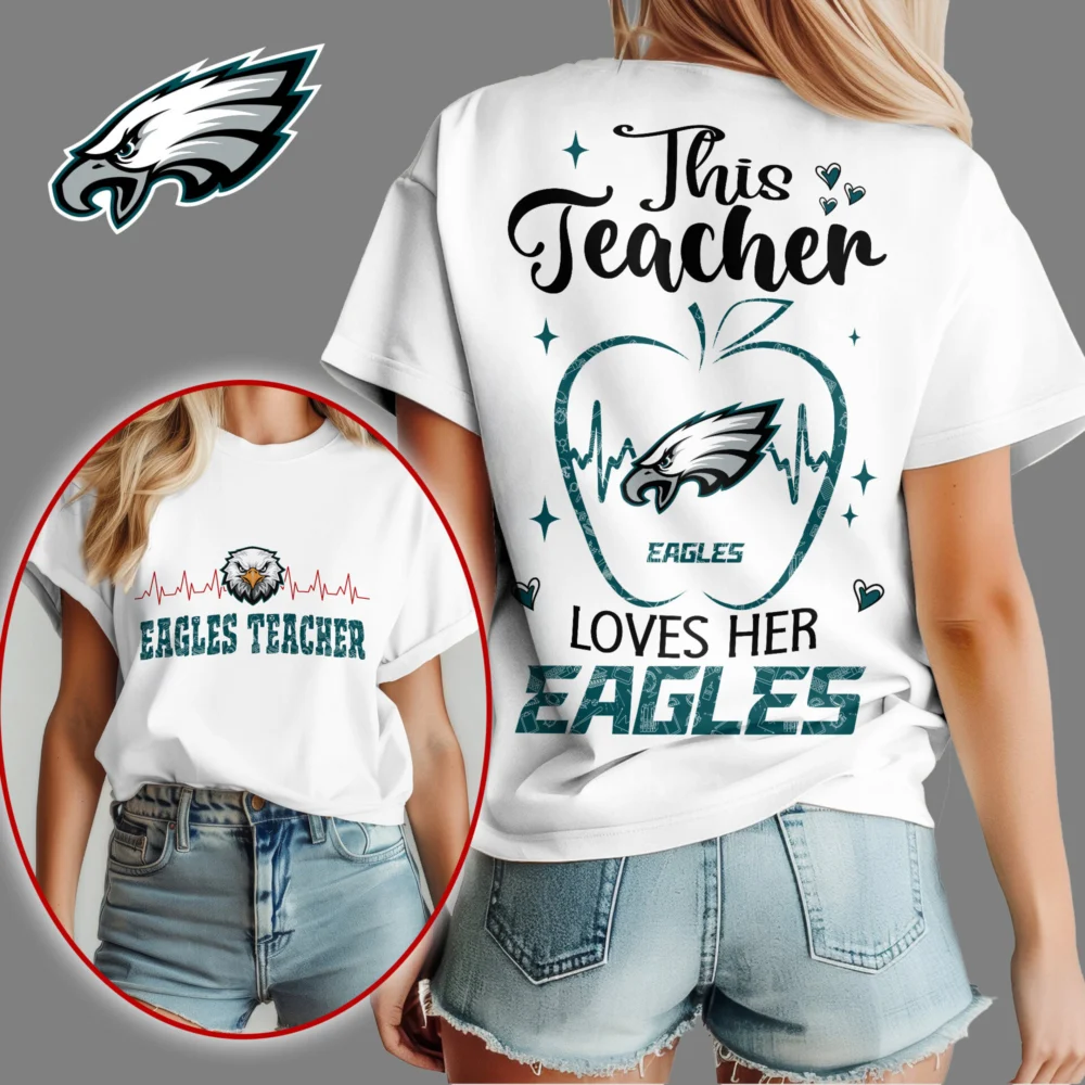 Philadelphia Eagles | Premium Teacher Appreciation Month Women Shirt NY