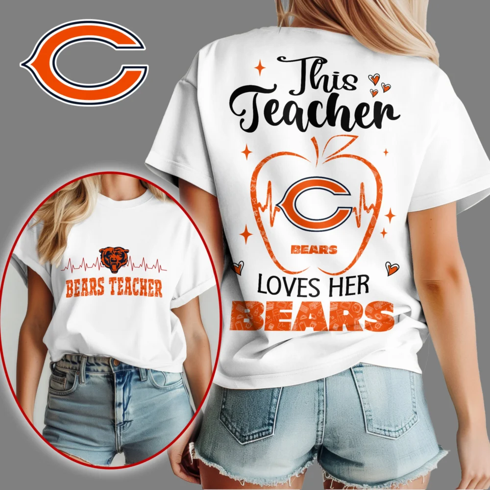 Chicago Bears | Premium Teacher Appreciation Month Women Shirt NY