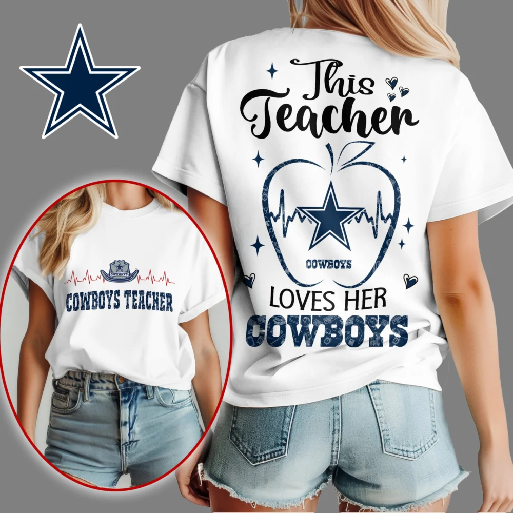 Dallas Cowboys | Premium Teacher Appreciation Month Women Shirt NY