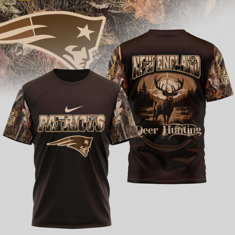 New England Patriots | Premium NFL Deer Hunting 3D Shirt TD