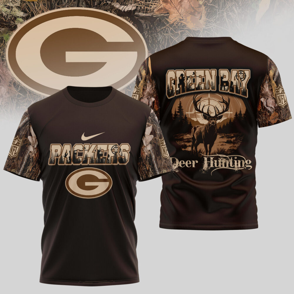 Green Bay Packers | Premium NFL Deer Hunting 3D Shirt TD