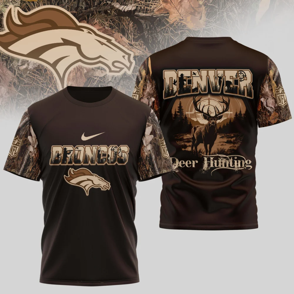 Denver Broncos | Premium NFL Deer Hunting 3D Shirt TD