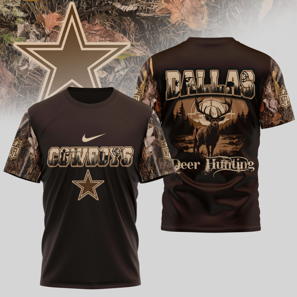 Dallas Cowboys | Premium NFL Deer Hunting 3D Shirt TD