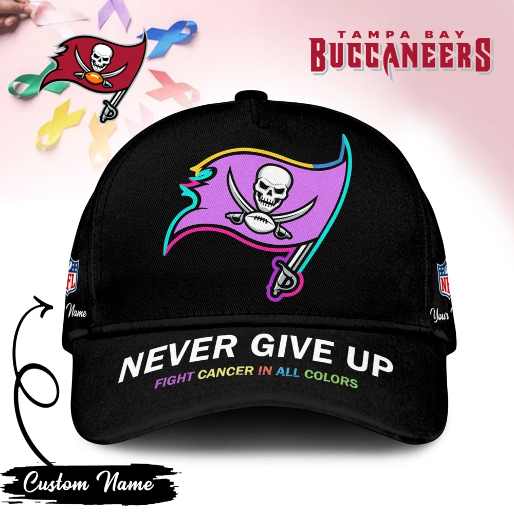 Tampa Bay Buccaneers | PREMIUM CLASSIC CAP FIGHT CANCER IN ALL COLORS TD