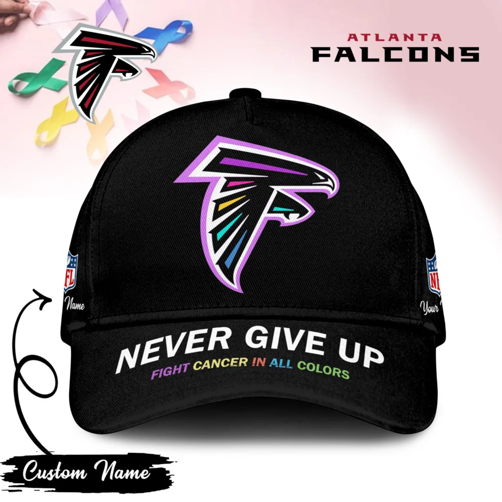 Atlanta Falcons | PREMIUM CLASSIC CAP FIGHT CANCER IN ALL COLORS TD