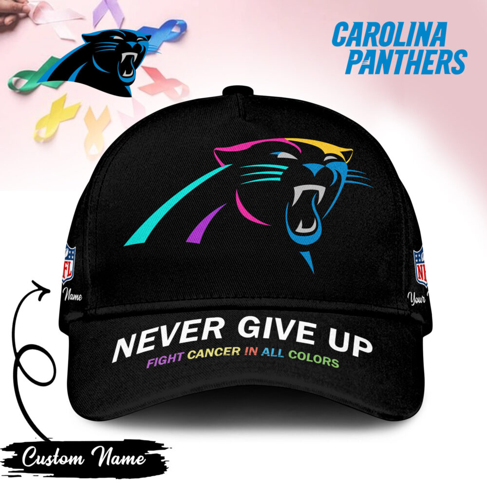 Carolina Panthers | PREMIUM CLASSIC CAP FIGHT CANCER IN ALL COLORS TD