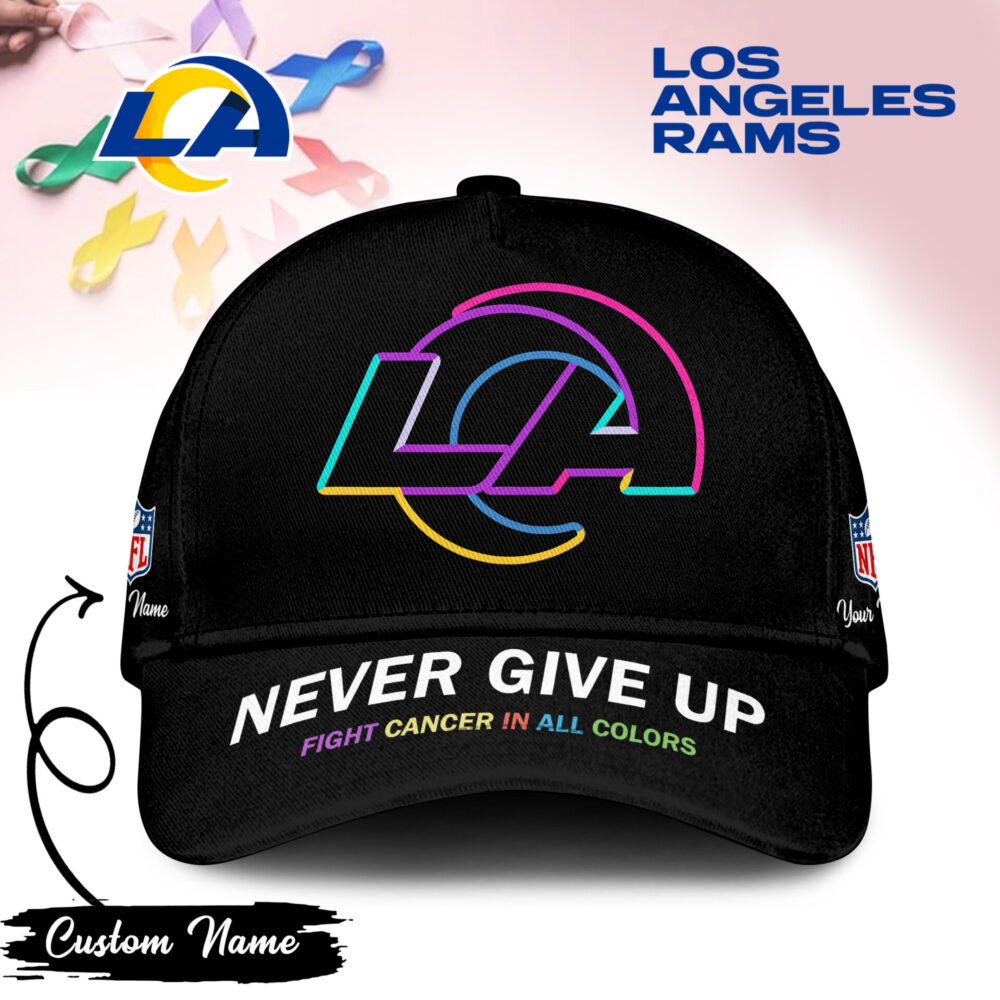 Los Angeles Rams | PREMIUM CLASSIC CAP FIGHT CANCER IN ALL COLORS TD