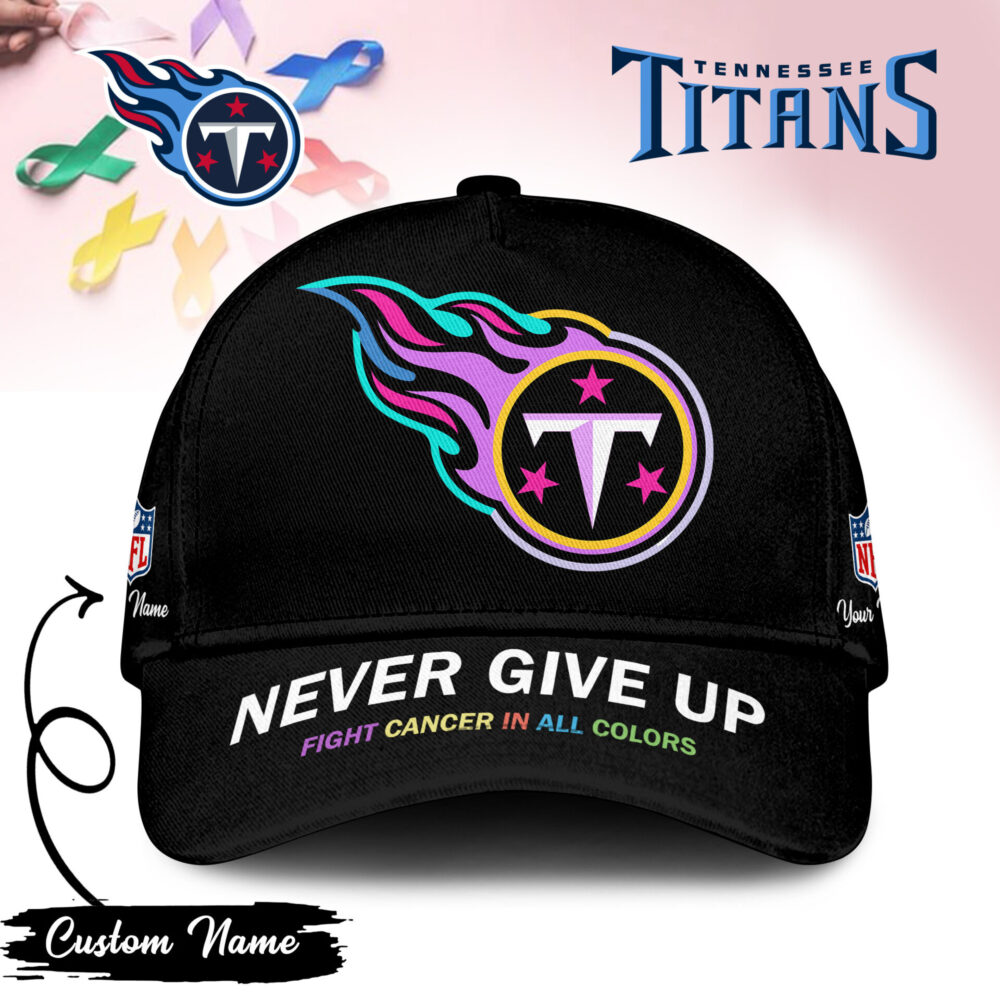 Tennessee Titans | PREMIUM CLASSIC CAP FIGHT CANCER IN ALL COLORS TD