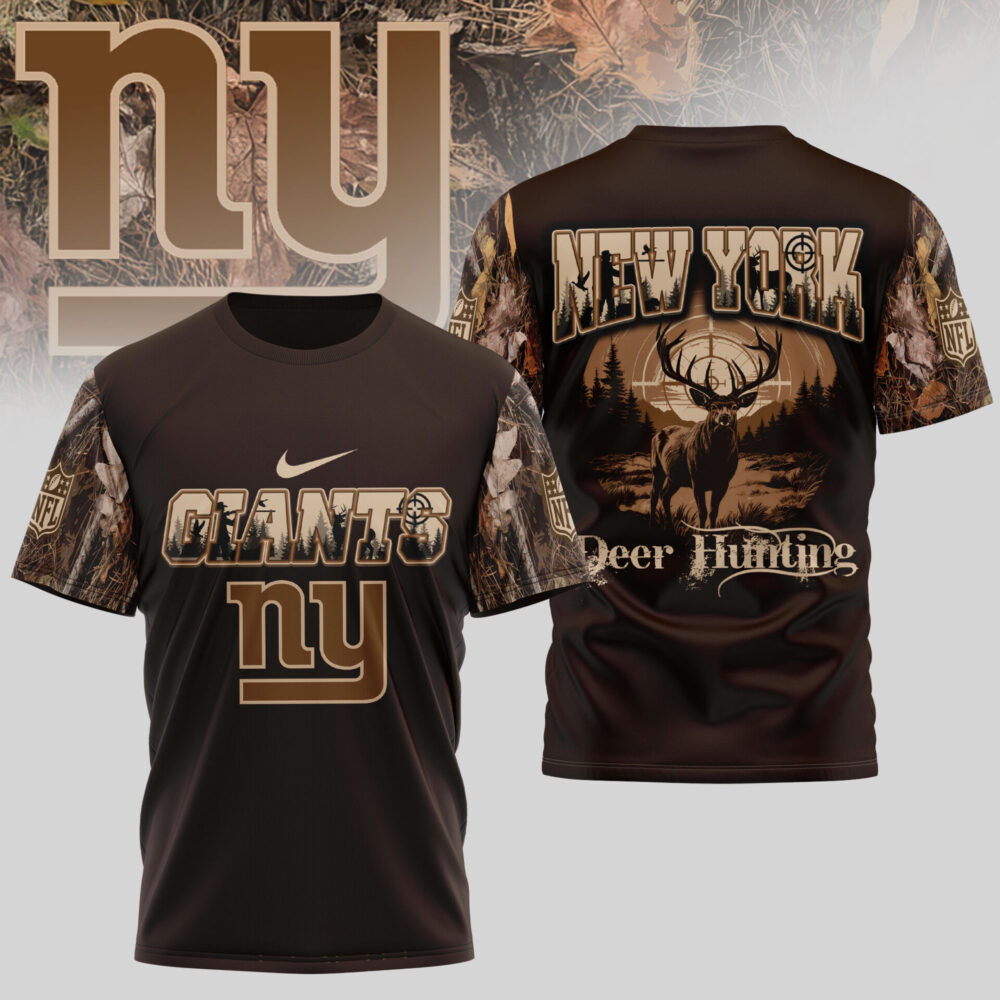 New York Giants | Premium NFL Deer Hunting 3D Shirt TD