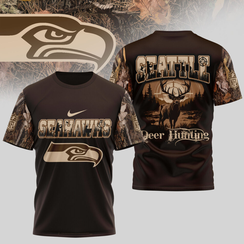 Seattle Seahawks | Premium NFL Deer Hunting 3D Shirt TD